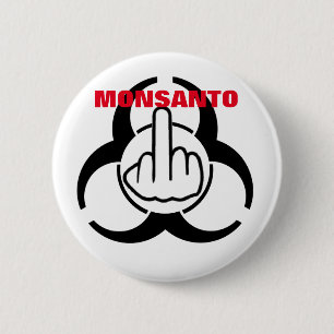 Button Monsanto Bio Hazard Gedreht