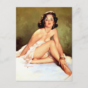 Button nach oben postkarte