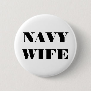 Button Navy-Ehefrau