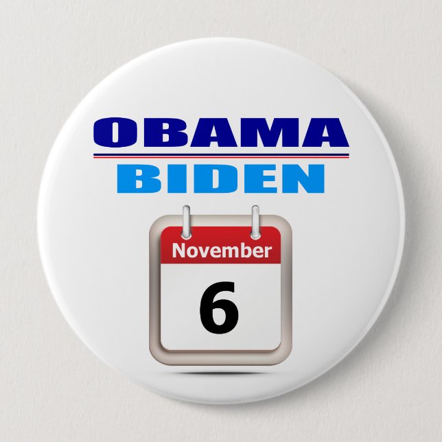 Button - Obama/Biden - Kalender (Vorderseite)