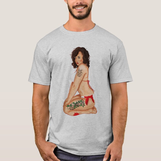 Button-Oben T - Shirt (Vorderseite)