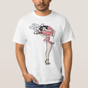 Button-Oben T - Shirt