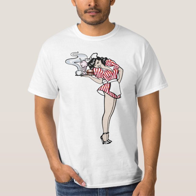 Button-Oben T - Shirt (Vorderseite)