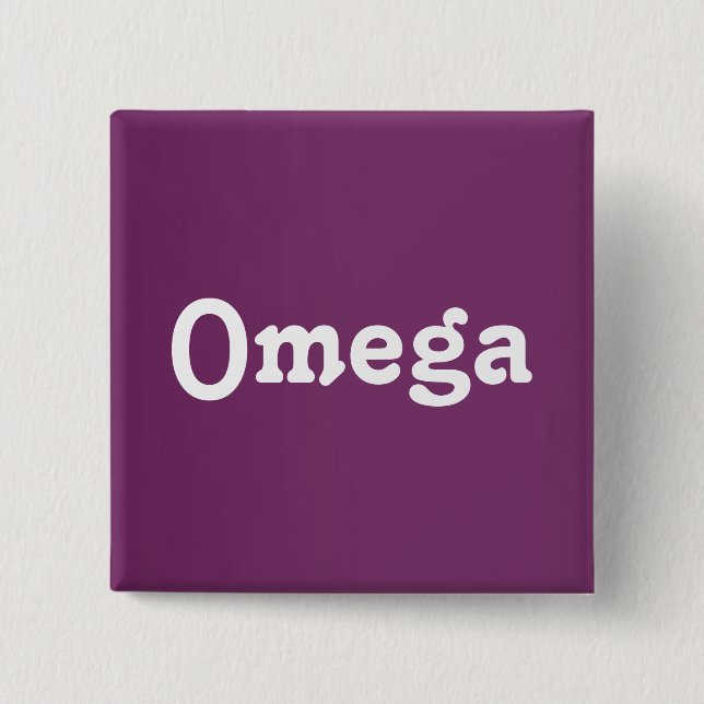 Button Omega (Vorderseite)