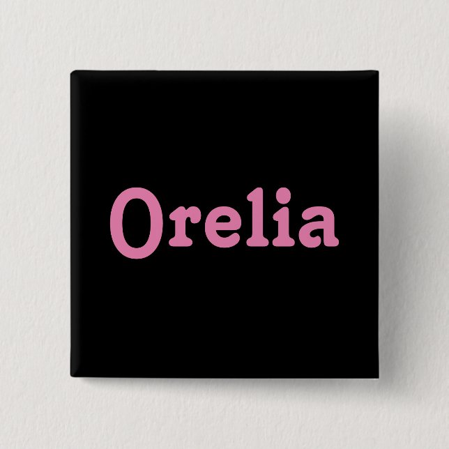 Button Orelia (Vorderseite)
