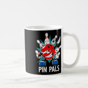 Button Pals für Bowler Funny Bowling 1 Kaffeetasse