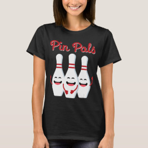 Button Pals Niedlicher Bowling für Männer Frauen u T-Shirt