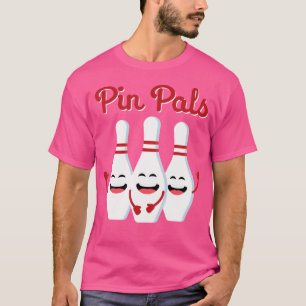 Button Pals Niedlicher Bowling für und T-Shirt