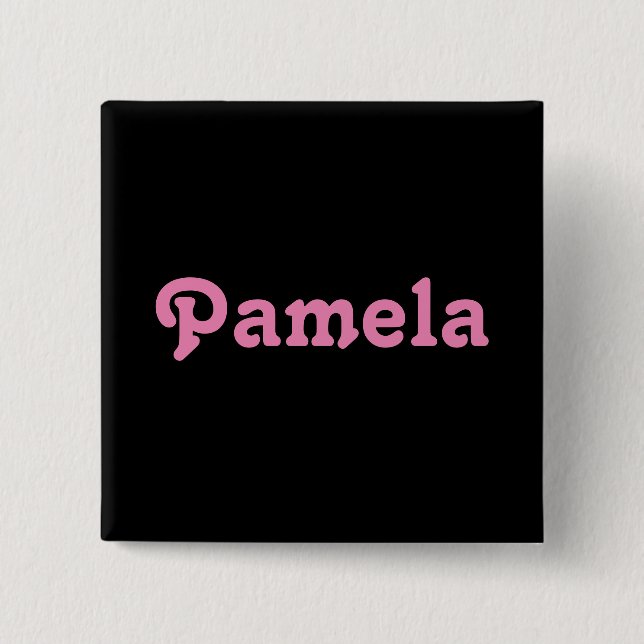 Button Pamela (Vorderseite)