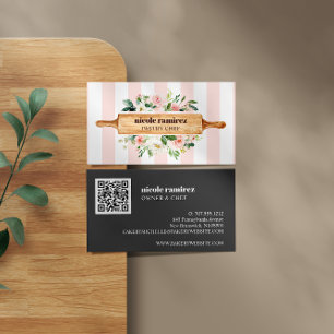 Button Patisserie QR CODE Visitenkarte