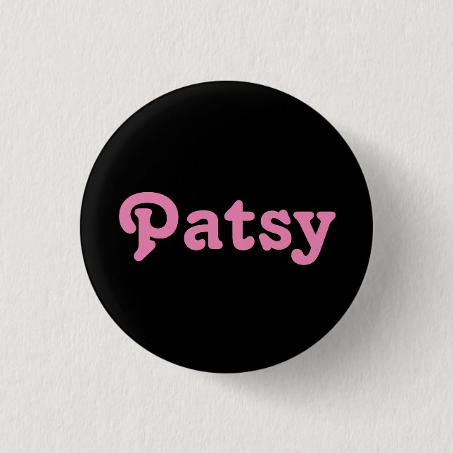 Button Patsy (Vorderseite)