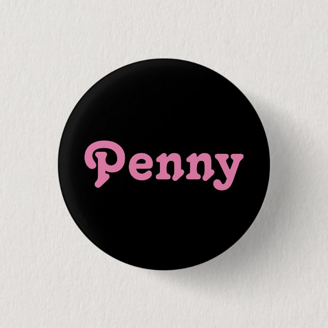Button Penny (Vorderseite)
