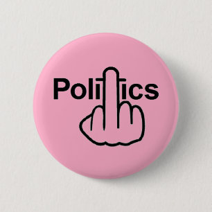 Button-Politik Gedreht Button