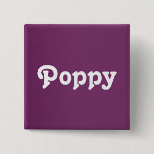 Button Poppy