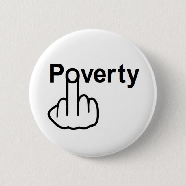 Button Poverty Dreh (Vorderseite)
