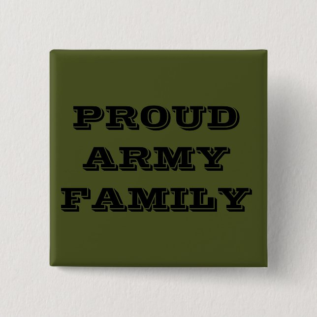 Button Proud Army Family (Vorderseite)