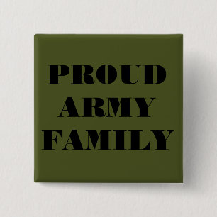 Button Proud Army Family