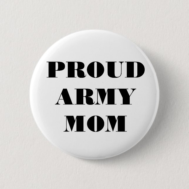 Button Proud Army-Mama (Vorderseite)