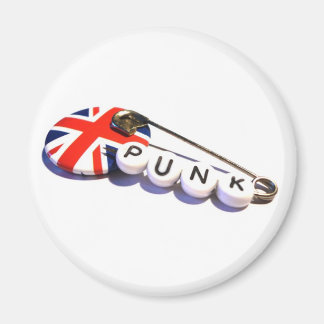 Button Punk Magnet