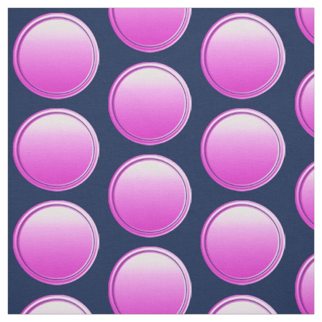 Button Punkte - Farbverlauf rosa + Ihr Backg. Idee Stoff (Muster)