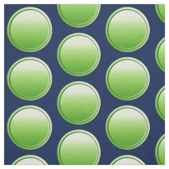 Button Punkte - Gradientengrün + Ihr Backg. Idee Stoff (Muster)
