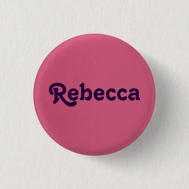 Button Rebecca (Vorderseite)