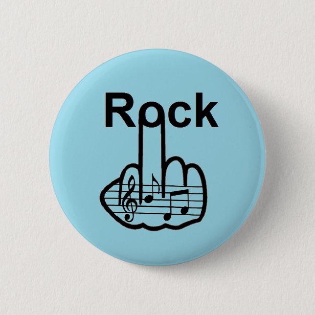 Button Rock Gedreht (Vorderseite)