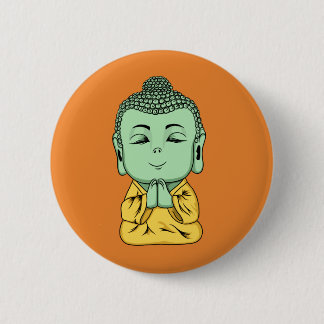 Button-Rückseiten-Knopf Buddhas Namaste Button