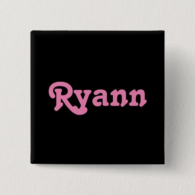 Button Ryann (Vorderseite)