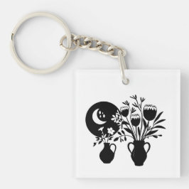 Button Schlüsselanhänger