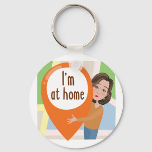 Button-Schlüsselanhänger Schlüsselanhänger