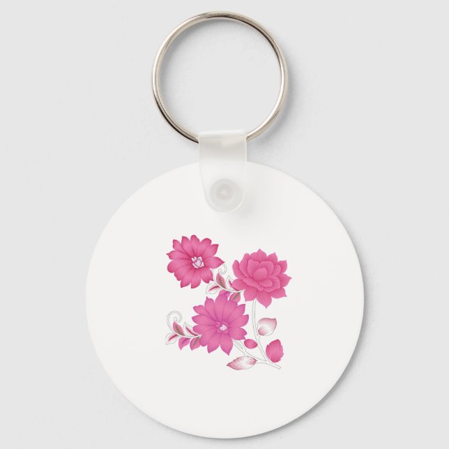 Button-Schlüsselanhänger Schlüsselanhänger (Vorderseite)