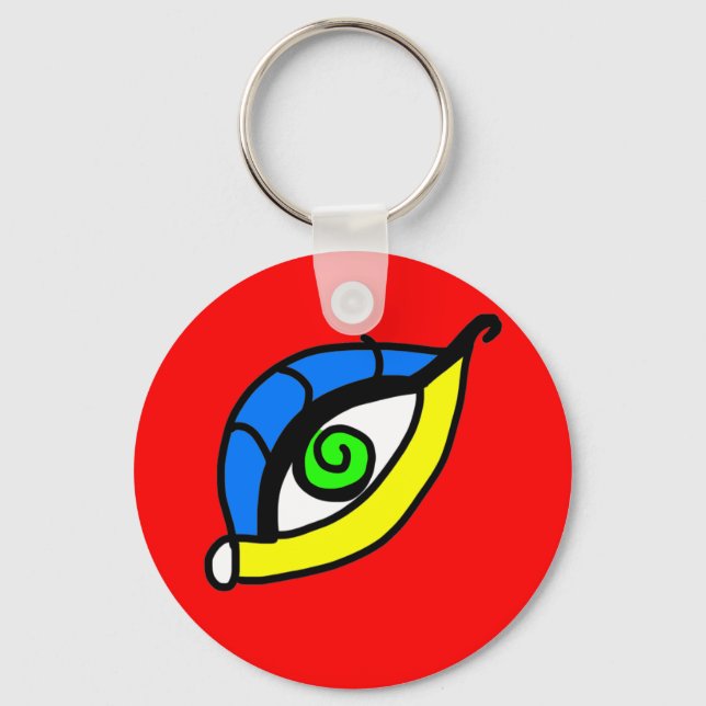 Button-Schlüsselanhänger Schlüsselanhänger (Vorderseite)