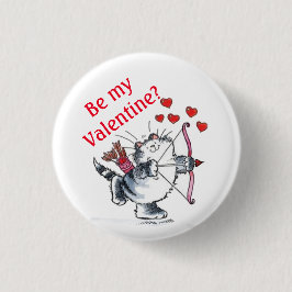Button - Sei mein Valentine?
