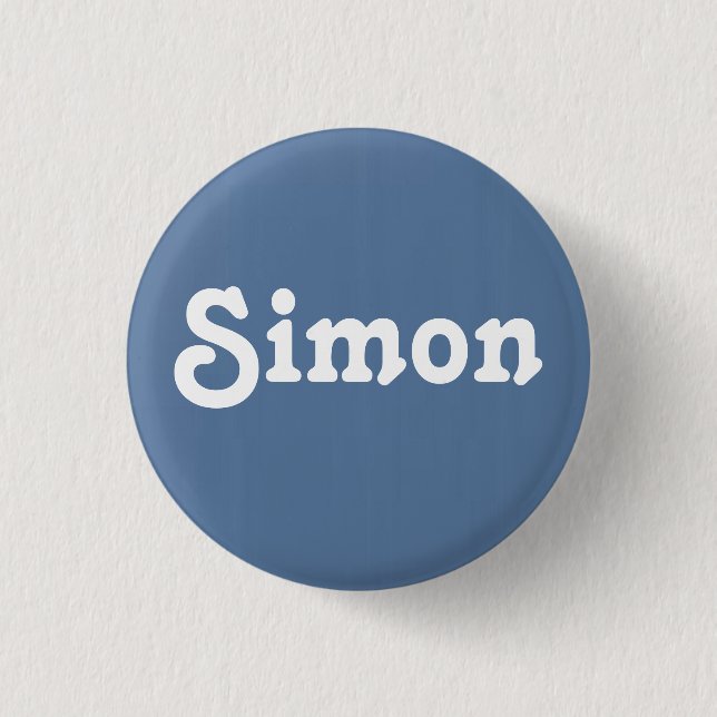 Button Simon (Vorderseite)