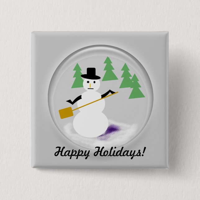 Button - Snowglobe (Vorderseite)