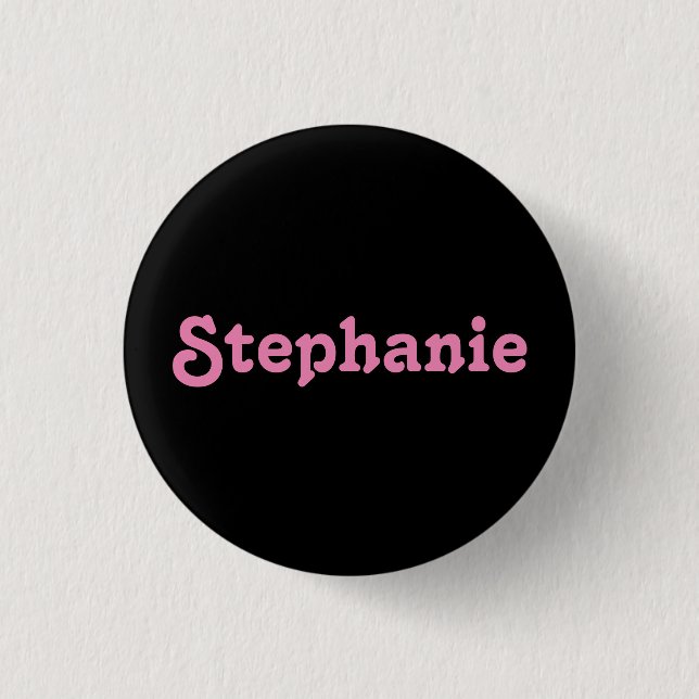 Button Stephanie (Vorderseite)