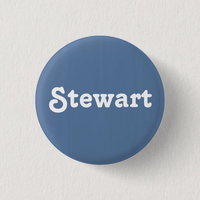 Button Stewart (Vorderseite)