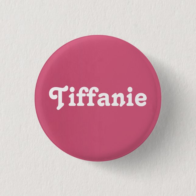 Button Tiffanie (Vorderseite)