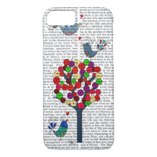 Button Tree und Birds Blue Case-Mate iPhone Hülle