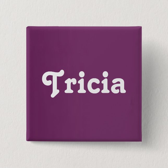 Button Tricia (Vorderseite)