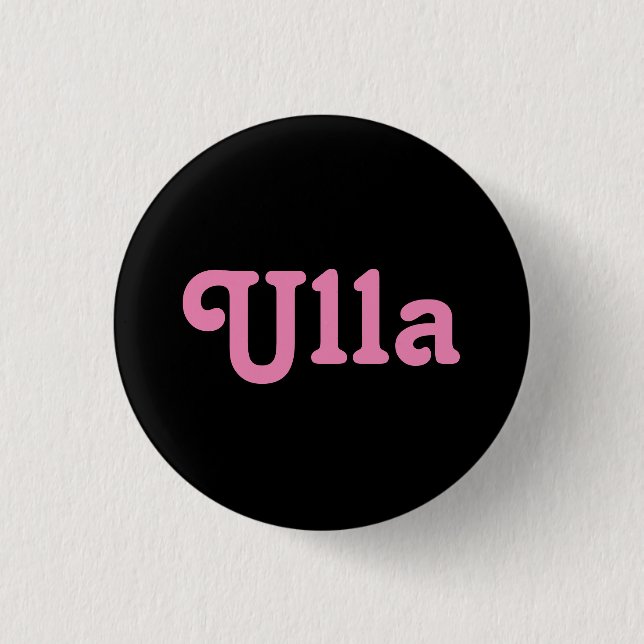 Button Ulla (Vorderseite)