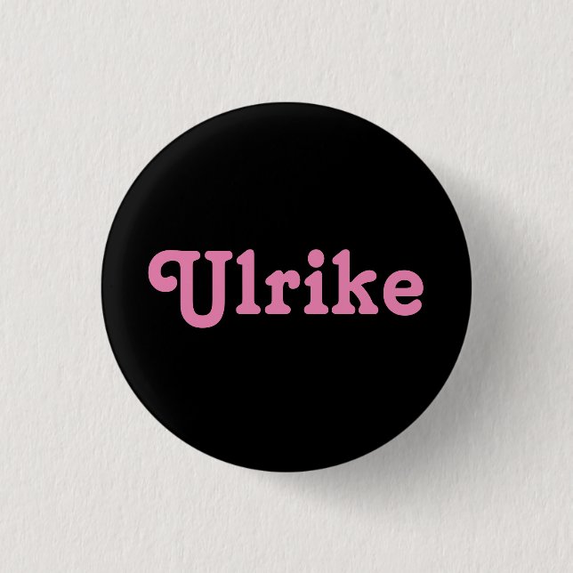 Button Ulrike (Vorderseite)