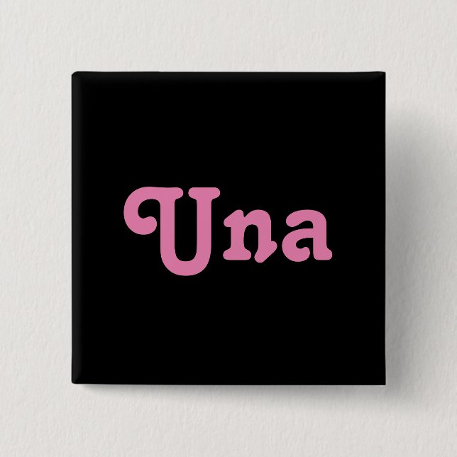 Button Una (Vorderseite)