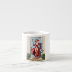 Button-Up-Girl Espressotasse