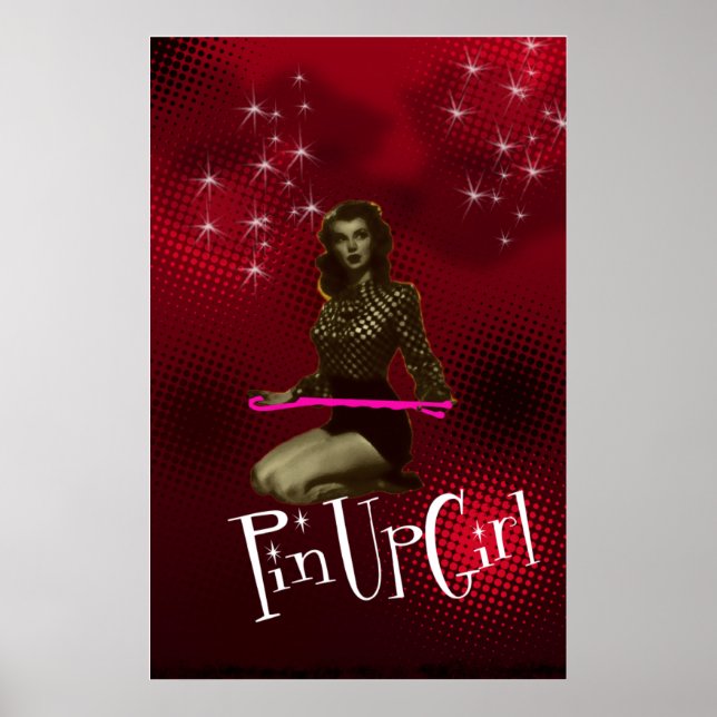 Button Up Girl Poster (Vorne)