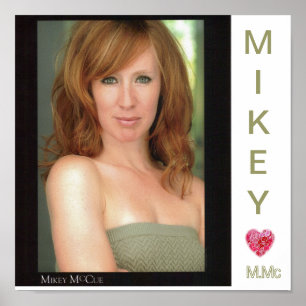 Button-up Girl Poster