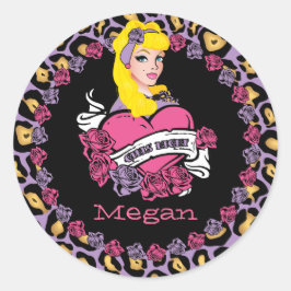 Button-up Girl, Rock-a-Billy, Party Stickers