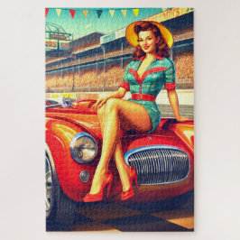 Button Up Lady Puzzle