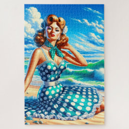 Button Up Lady Puzzle